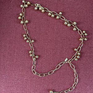 Kate Spade gold bauble necklace